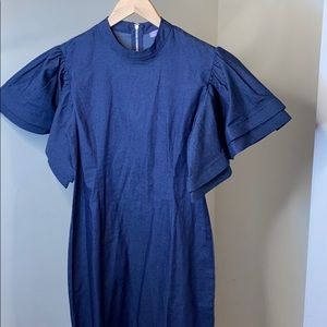 Denim dress